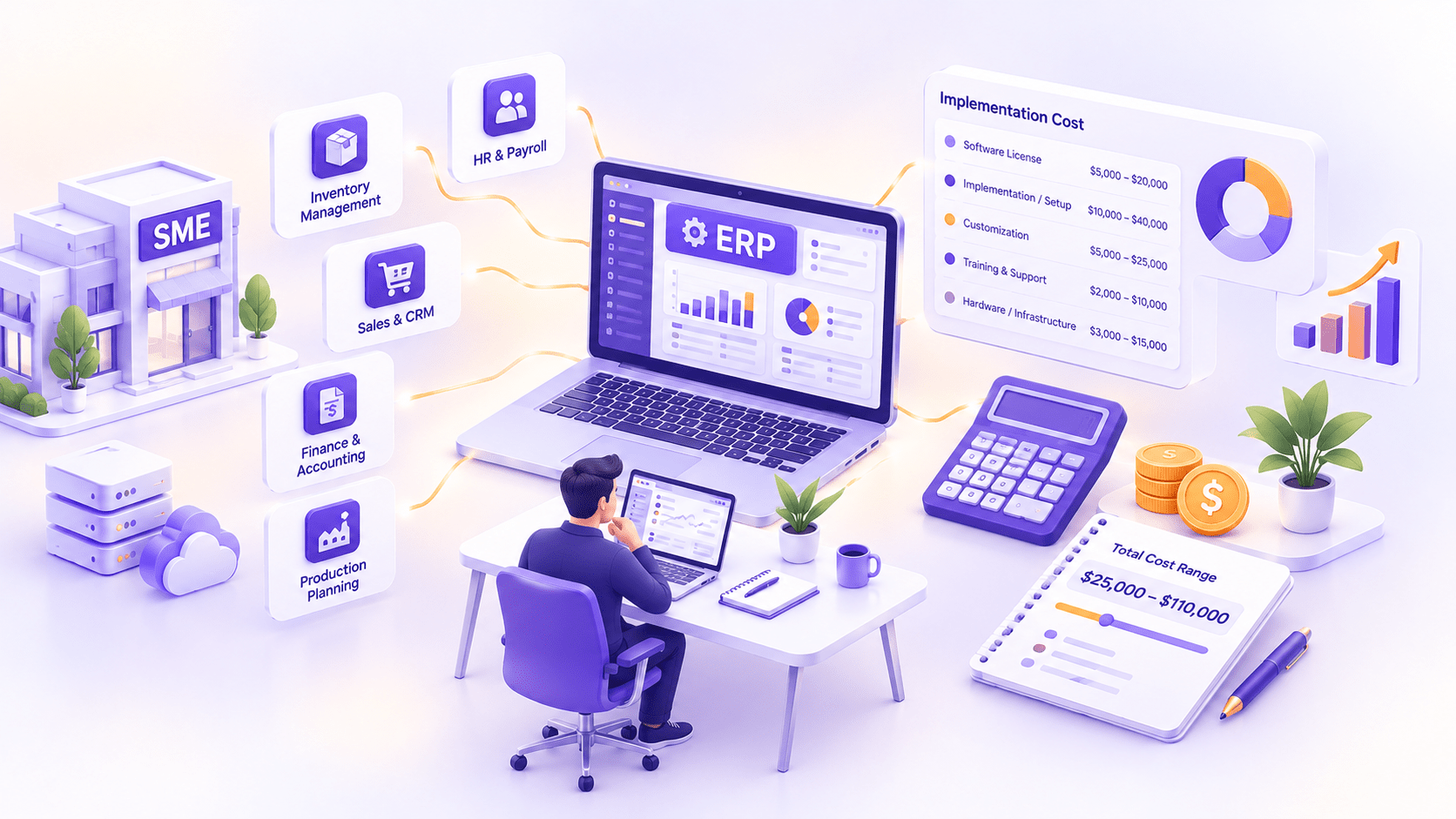 ERP Implementation Cost: A Realistic Budget Guide for SMEs