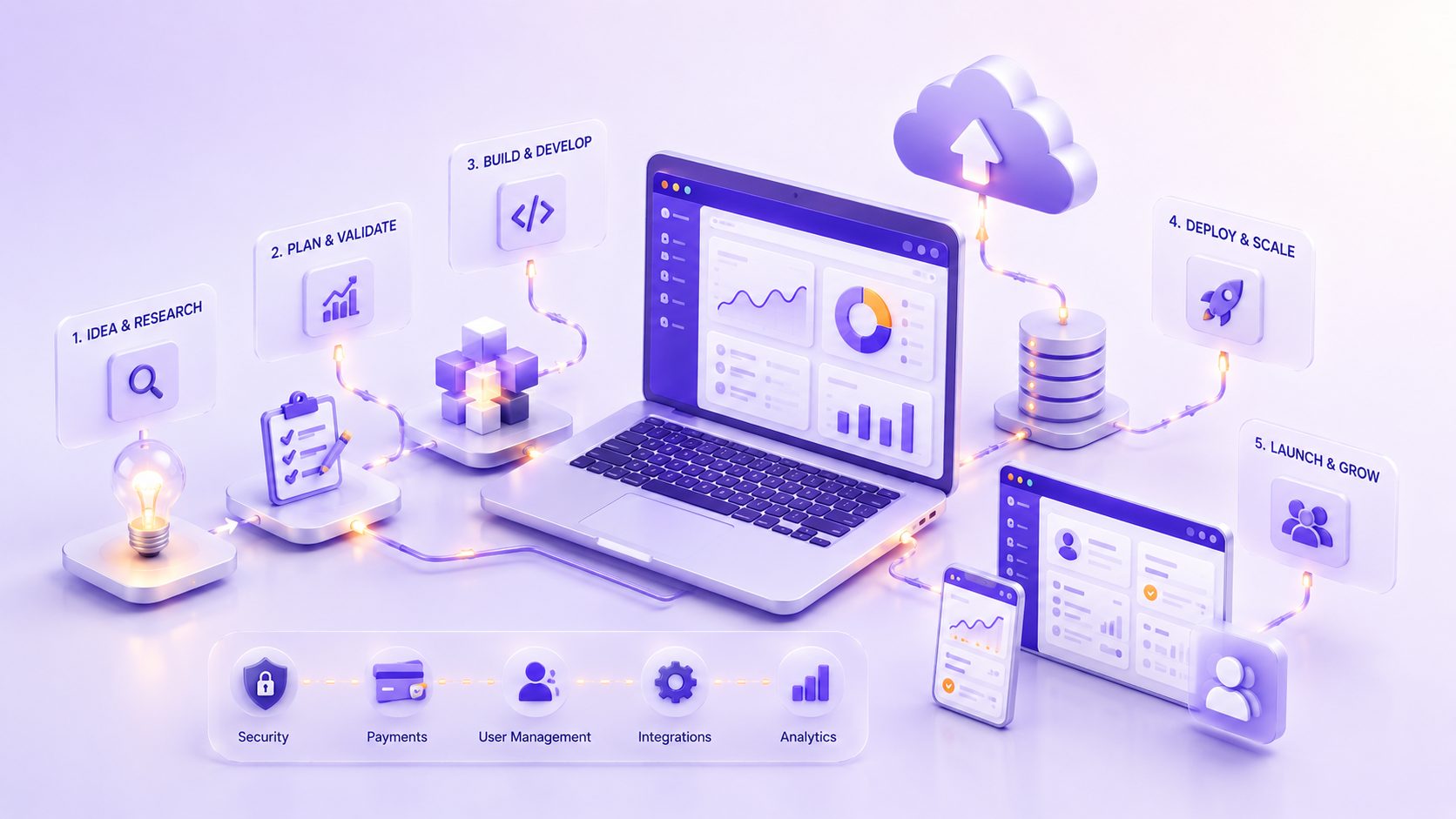 What Goes Into Building a SaaS Platform from Scratch