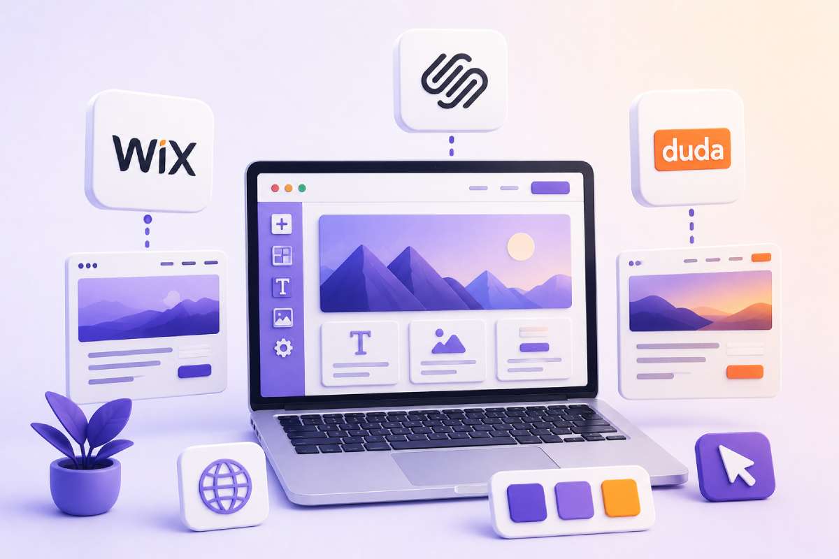 Polished websites on Wix, Squarespace and Duda
